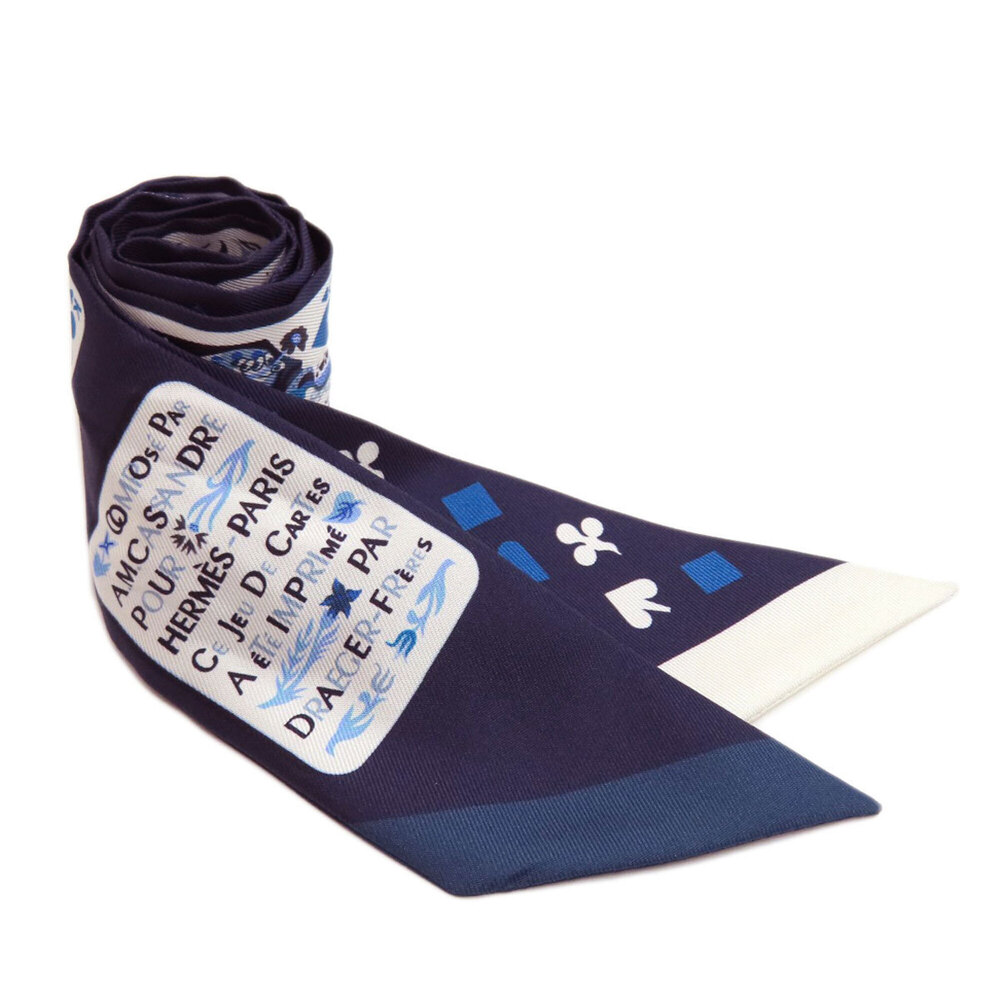 Hermes Twilly Scarf Muffler Silk Women's HERMES